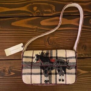 NWT Anthropologie The Fiona Beaded Bag: Animal Edition, Horse (Limited Edition)